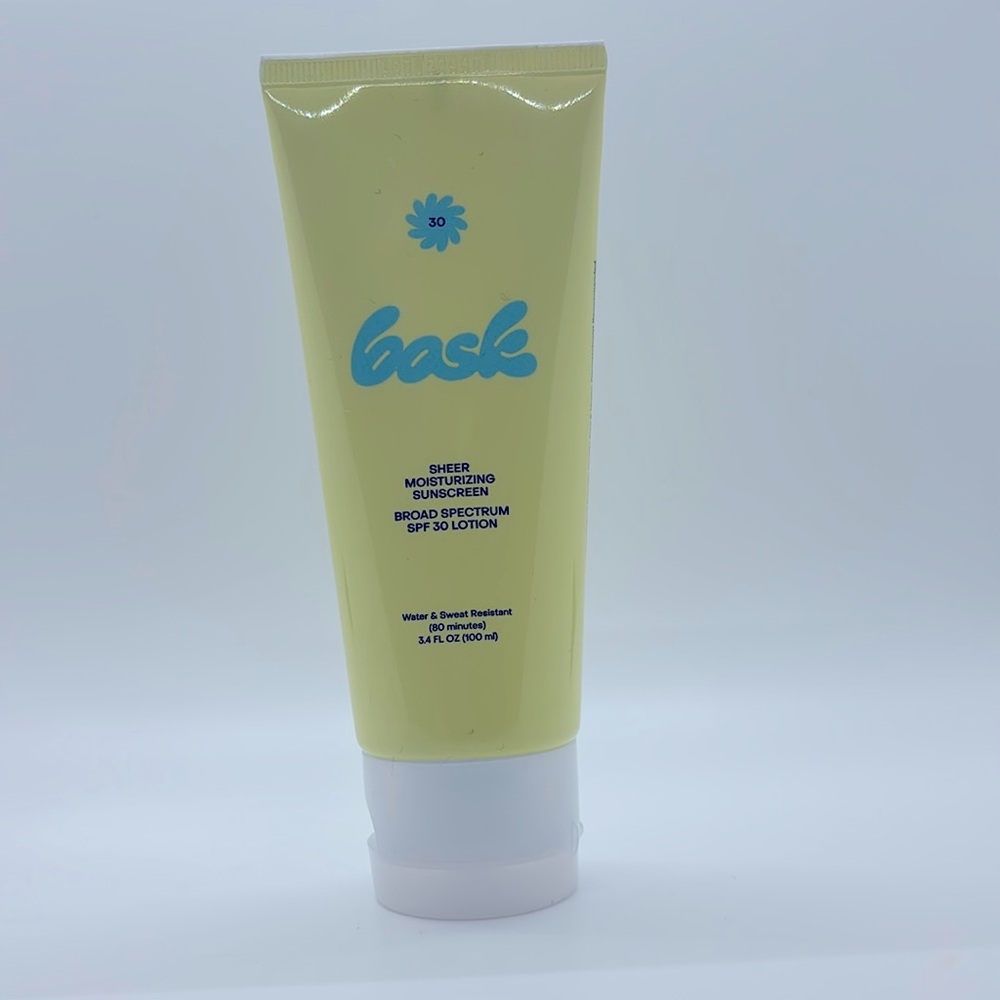 Bask Sheer Moisturizing Sunscreen Broad Spectrum SPF 30 Lotion